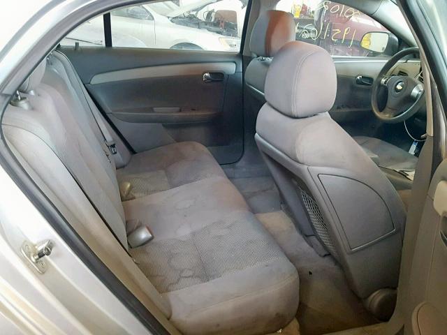 1G1ZG57B09F242247 - 2009 CHEVROLET MALIBU LS GRAY photo 6
