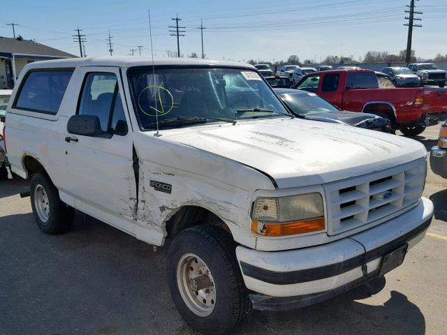 1FMEU15H2TLA06833 - 1996 FORD BRONCO U10 WHITE photo 1