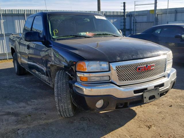 2GTEC19T441111449 - 2004 GMC NEW SIERRA BLACK photo 1