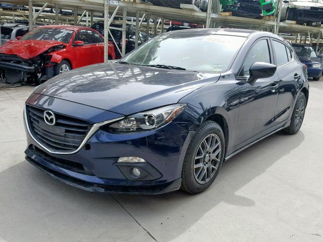 3MZBM1L76FM217647 - 2015 MAZDA 3 TOURING BLUE photo 2