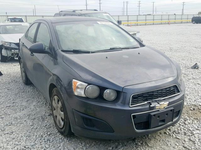 1G1JA5SH8D4210578 - 2013 CHEVROLET SONIC LS 灰色 照片 1