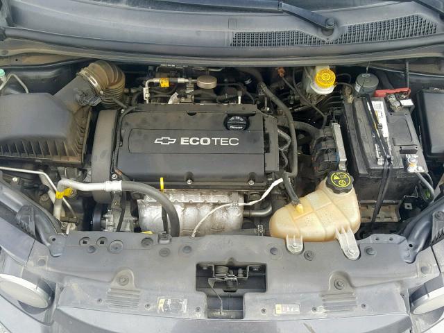 1G1JA5SH8D4210578 - 2013 CHEVROLET SONIC LS 灰色 照片 7