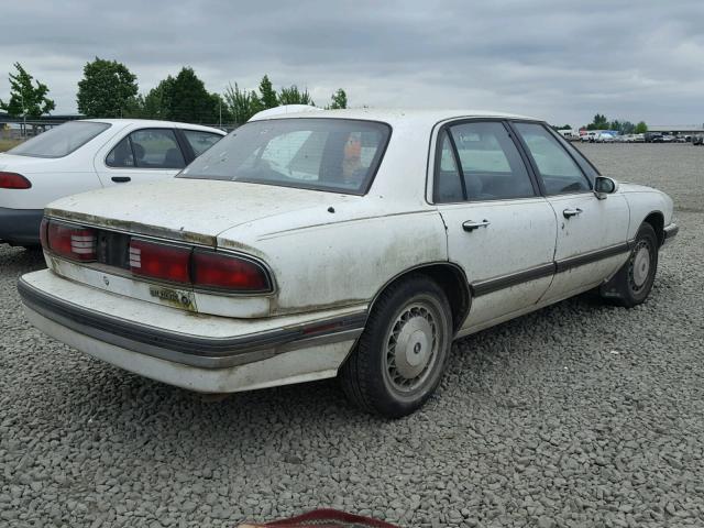 1G4HP52L8SH570086 - 1995 BUICK LESABRE CU WHITE photo 4