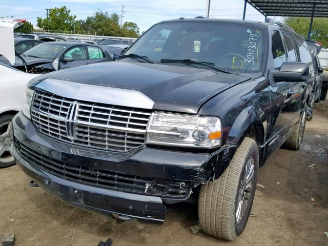 5LMJJ3J57AEJ01482 - 2010 LINCOLN NAVIGATOR 黑色 照片 2