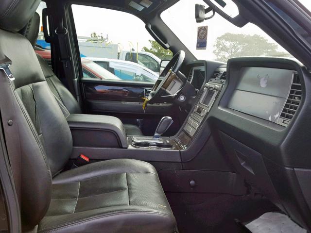 5LMJJ3J57AEJ01482 - 2010 LINCOLN NAVIGATOR 黑色 照片 5