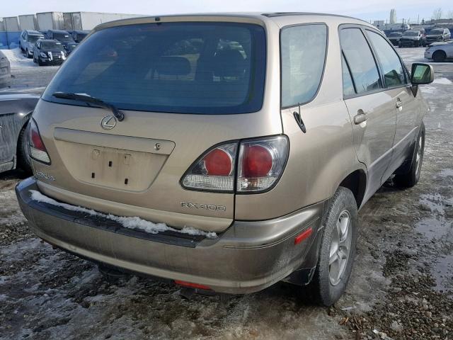 JTJHF10U530293681 - 2003 LEXUS RX 300 GOLD photo 4