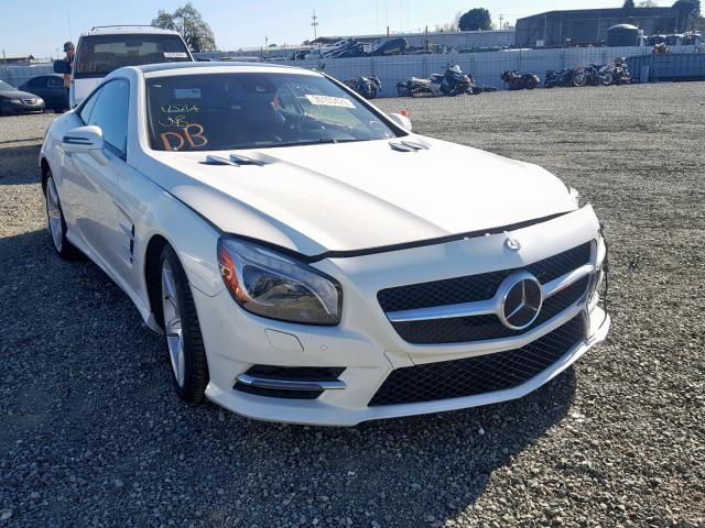 WDDJK7DA7EF025403 - 2014 MERCEDES-BENZ SL 550 WHITE photo 1