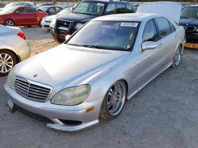 WDBNG75J14A430095 - 2004 MERCEDES-BENZ S 500 SILVER photo 2