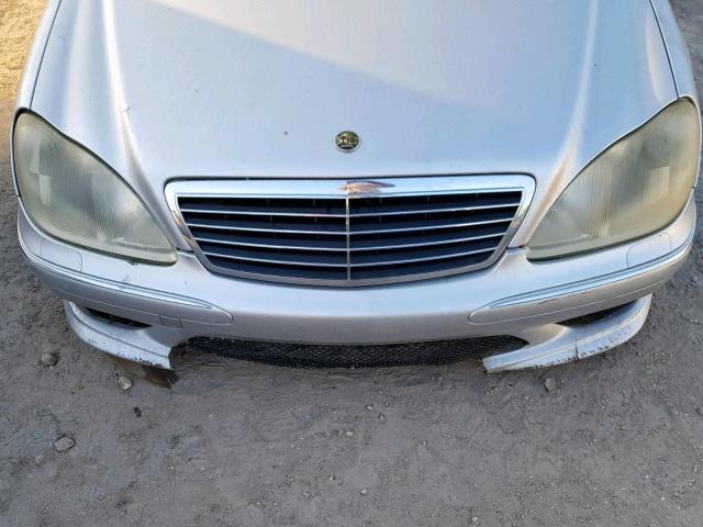 WDBNG75J14A430095 - 2004 MERCEDES-BENZ S 500 SILVER photo 7