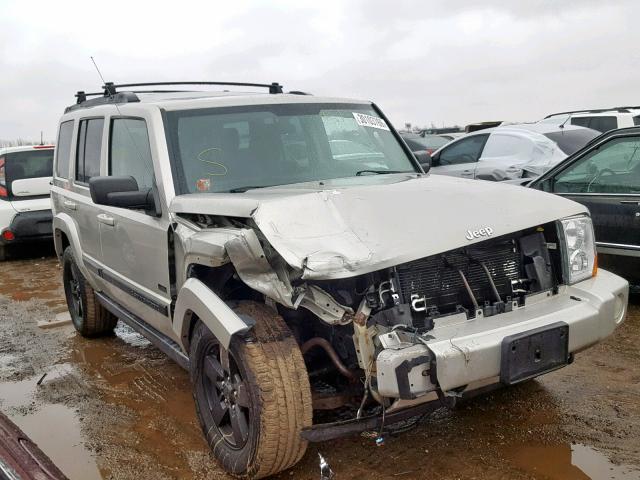 1J8HG48N98C156501 - 2008 JEEP COMMANDER SILVER photo 1