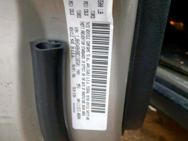 1J8HG48N98C156501 - 2008 JEEP COMMANDER SILVER photo 10