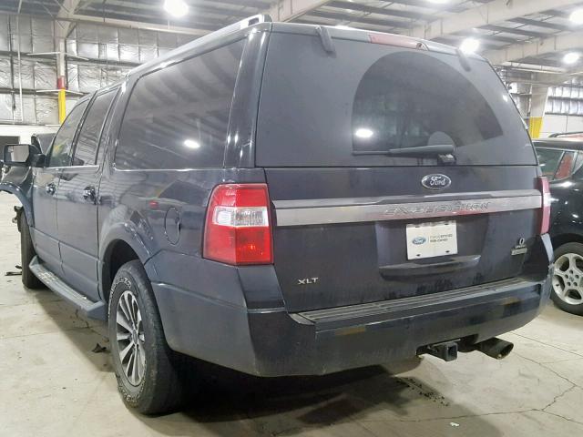 1FMJK1JT4GEF37900 - 2016 FORD EXPEDITION BLACK photo 3