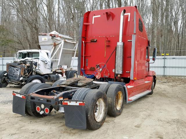 1FUJBBCK25LU78426 - 2005 FREIGHTLINER CONVENTION RED photo 4