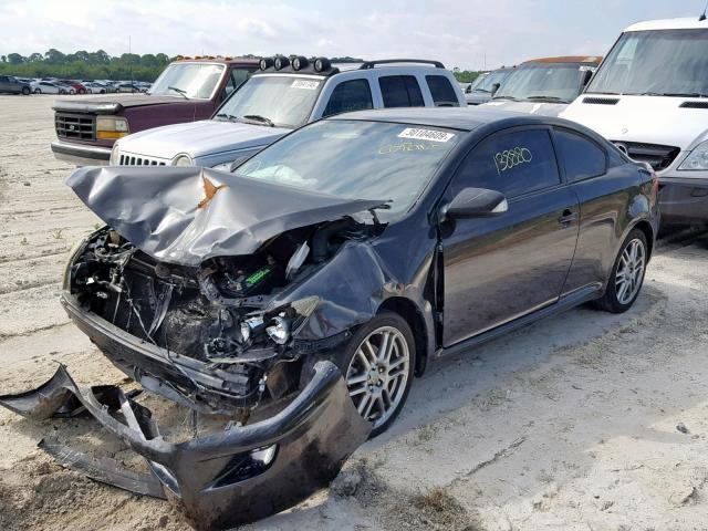 JTKDE167560100206 - 2006 TOYOTA SCION TC ნაცრისფერი ფოტო 2