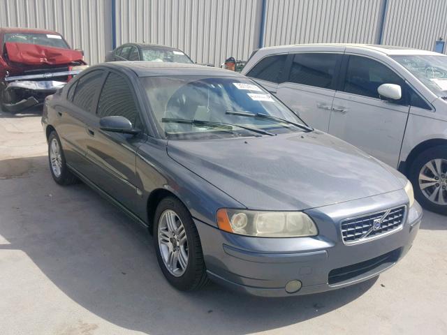 YV1RS592862522966 - 2006 VOLVO S60 2.5T GRAY photo 1