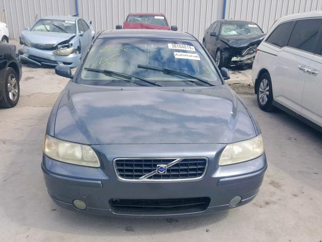 YV1RS592862522966 - 2006 VOLVO S60 2.5T GRAY photo 10