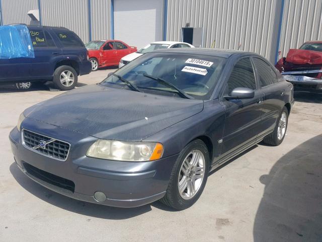 YV1RS592862522966 - 2006 VOLVO S60 2.5T GRAY photo 2