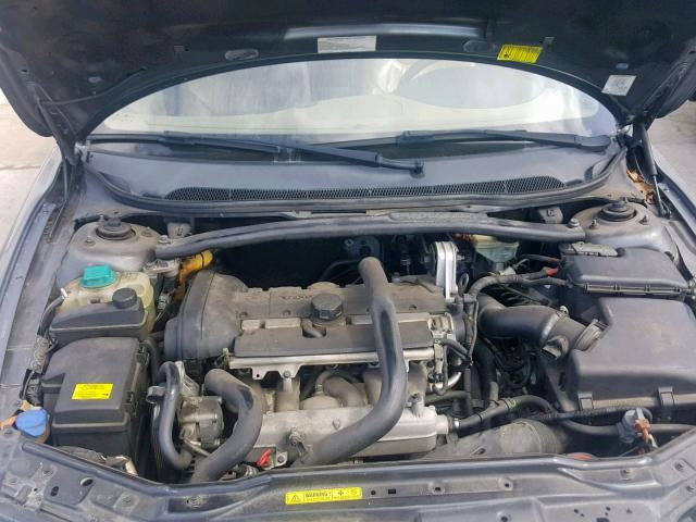 YV1RS592862522966 - 2006 VOLVO S60 2.5T GRAY photo 7