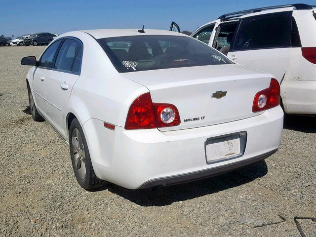 1G1ZC5E13BF369151 - 2011 CHEVROLET MALIBU 1LT თეთრი ფოტო 3