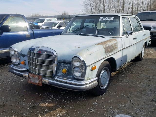 10801912019559 - 1969 MERCEDES-BENZ 280SEL BEIGE photo 2