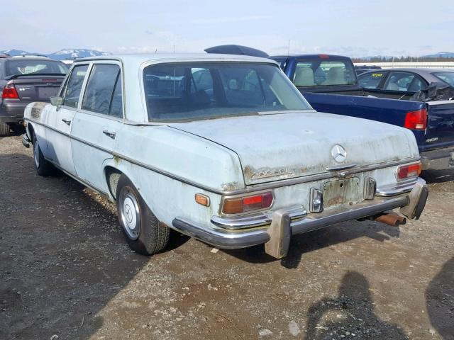 10801912019559 - 1969 MERCEDES-BENZ 280SEL BEIGE photo 3