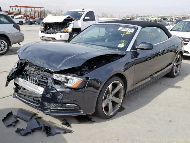 WAULFAFH7EN011647 - 2014 AUDI A5 PREMIUM BLACK photo 2