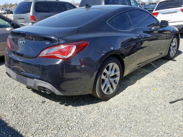 KMHHU6KJ8FU123946 - 2015 HYUNDAI GENESIS CO BLACK photo 4