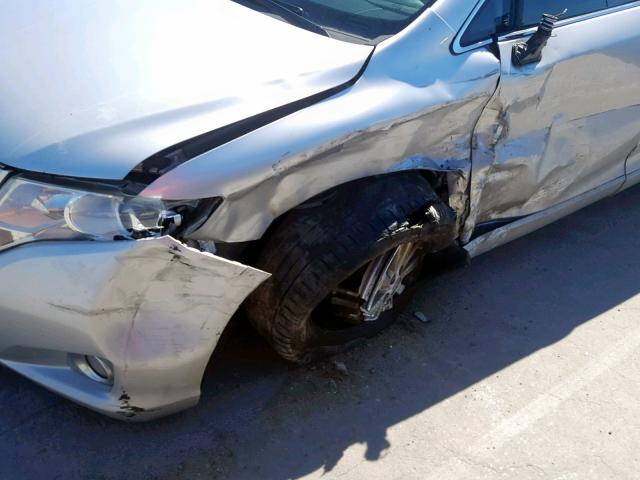 4T3ZA3BB6BU050047 - 2011 TOYOTA VENZA SILVER photo 10