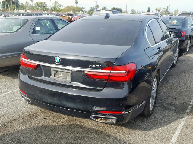 WBA7E2C56JG741584 - 2018 BMW 740 I BLACK photo 4