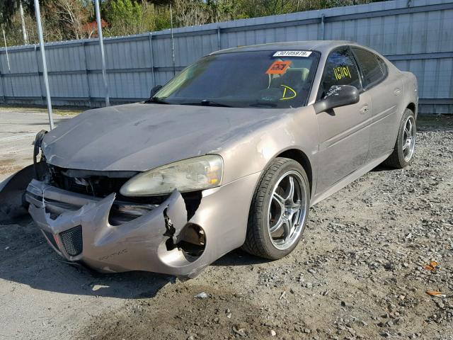 2G2WP552561245844 - 2006 PONTIAC GRAND PRIX BROWN photo 2