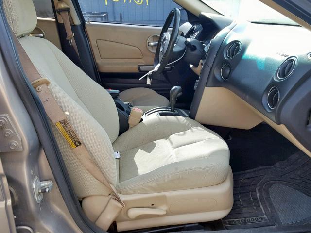2G2WP552561245844 - 2006 PONTIAC GRAND PRIX BROWN photo 5