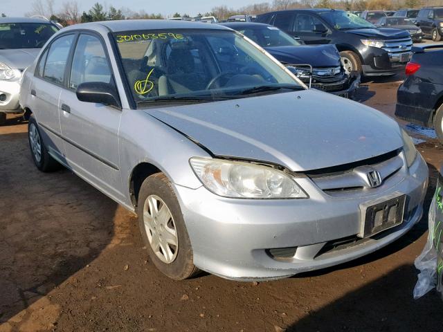 2HGES16334H635790 - 2004 HONDA CIVIC DX V SILVER photo 1