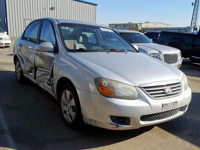 KNAFE222095667931 - 2009 KIA SPECTRA EX SILVER photo 1