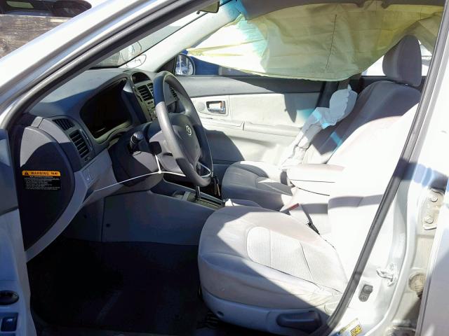 KNAFE222095667931 - 2009 KIA SPECTRA EX SILVER photo 5