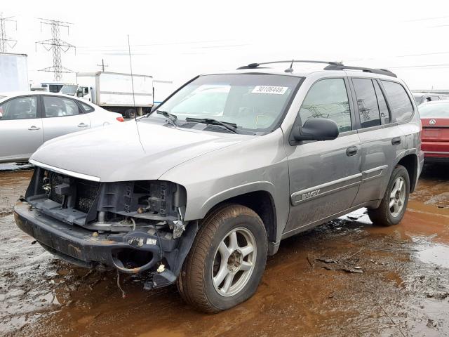 1GKDT13S952120648 - 2005 GMC ENVOY GRAY photo 2