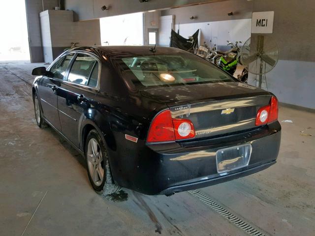 1G1ZB5EB9AF229907 - 2010 CHEVROLET MALIBU LS BLACK photo 3