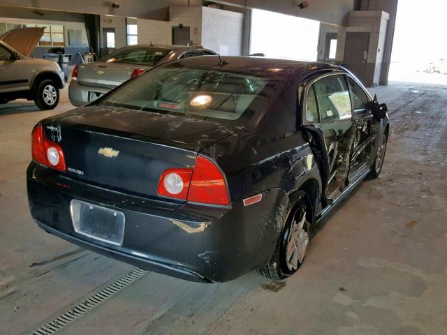 1G1ZB5EB9AF229907 - 2010 CHEVROLET MALIBU LS BLACK photo 4
