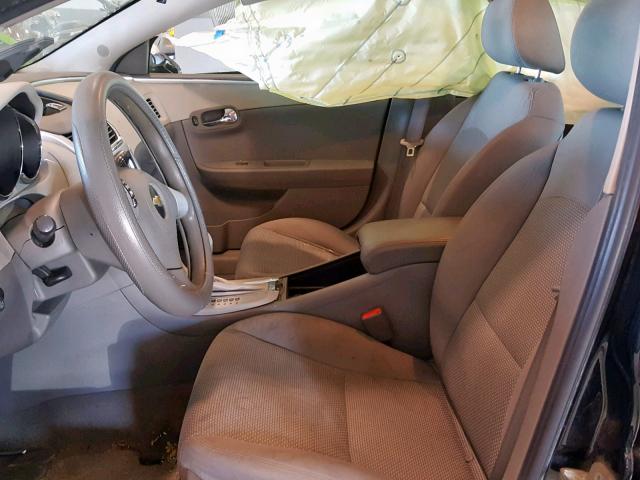 1G1ZB5EB9AF229907 - 2010 CHEVROLET MALIBU LS BLACK photo 5