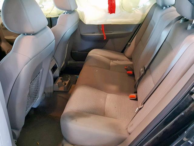 1G1ZB5EB9AF229907 - 2010 CHEVROLET MALIBU LS BLACK photo 6