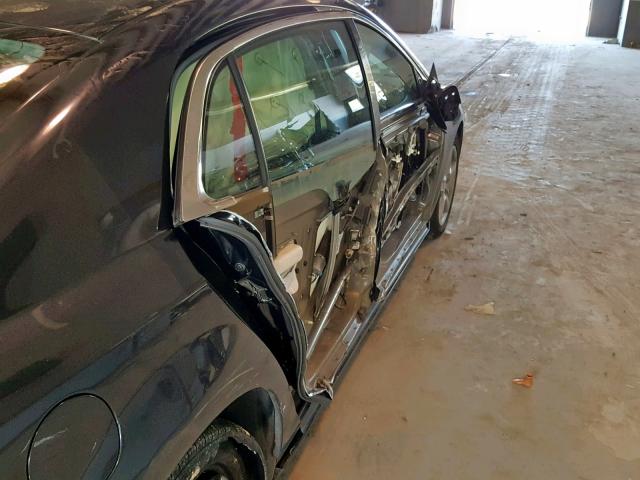 1G1ZB5EB9AF229907 - 2010 CHEVROLET MALIBU LS BLACK photo 9