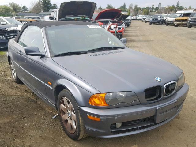 WBABS33431JY42097 - 2001 BMW 325 CI GRAY photo 1