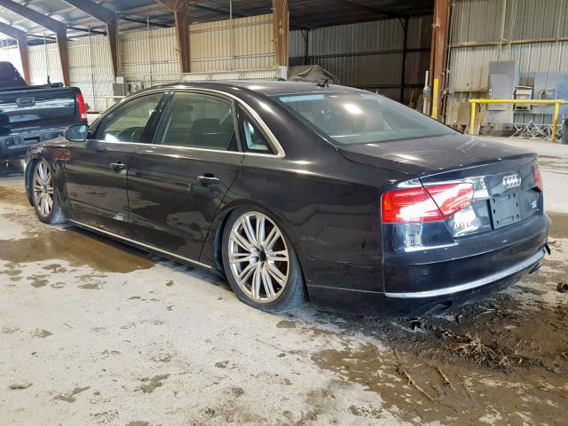 WAURVAFD5BN004539 - 2011 AUDI A8 L QUATT BLACK photo 3