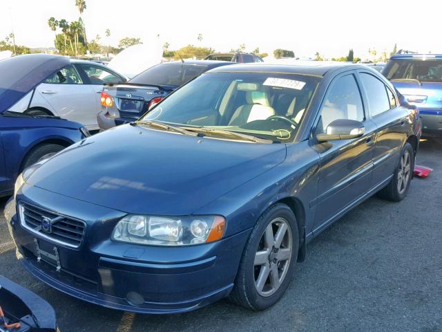 YV1RH592682672849 - 2008 VOLVO S60 2.5T BLUE photo 2