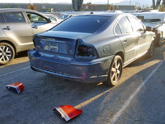 YV1RH592682672849 - 2008 VOLVO S60 2.5T BLUE photo 4