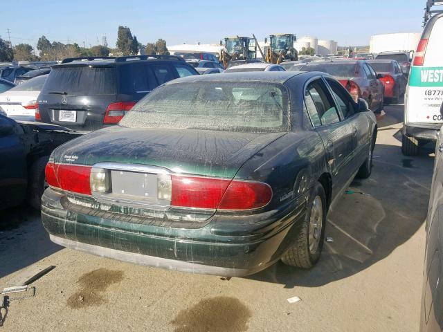 1G4HR54K91U228733 - 2001 BUICK LESABRE LI GREEN photo 4