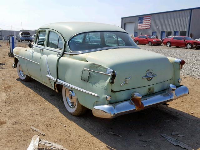 538M32761 - 1953 OLDSMOBILE SUPER 88 GREEN photo 3