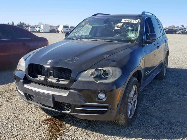 5UXFE83559L309944 - 2009 BMW X5 XDRIVE4 Schwarz Foto 2