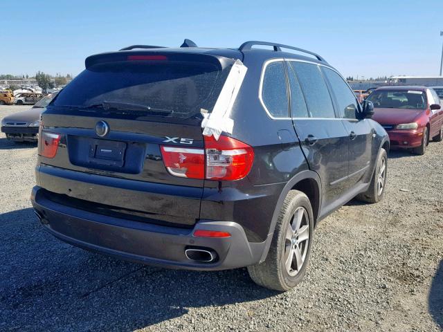 5UXFE83559L309944 - 2009 BMW X5 XDRIVE4 Schwarz Foto 4