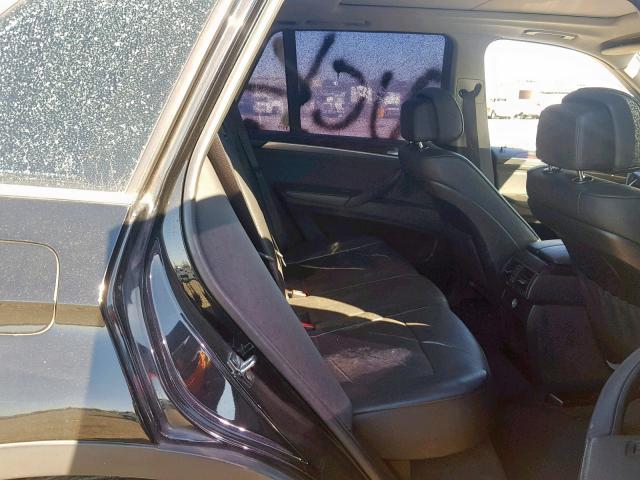 5UXFE83559L309944 - 2009 BMW X5 XDRIVE4 Schwarz Foto 6