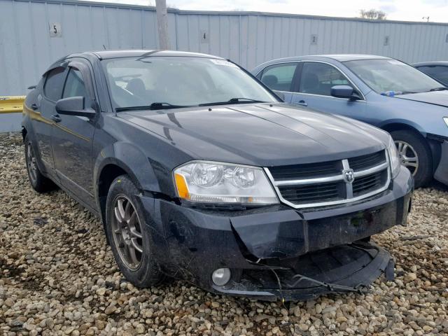 1B3LC56K58N664966 - 2008 DODGE AVENGER SX BLACK photo 1